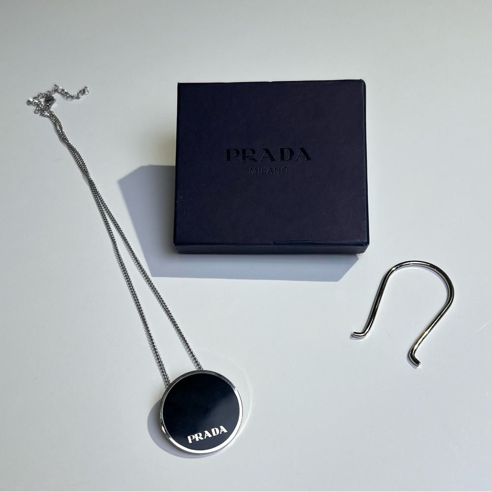 Prada Key Chain Holder Bag Charm - Picture 2 of 4